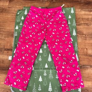 Sonoma Life Intimates Pajama Pants Womens L Pink Makeup Print Cotton Lounge Wear